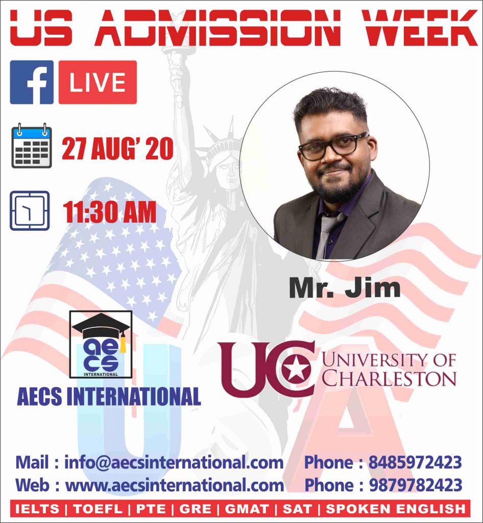 AECS INTERNATIONAL US Admission week 2020