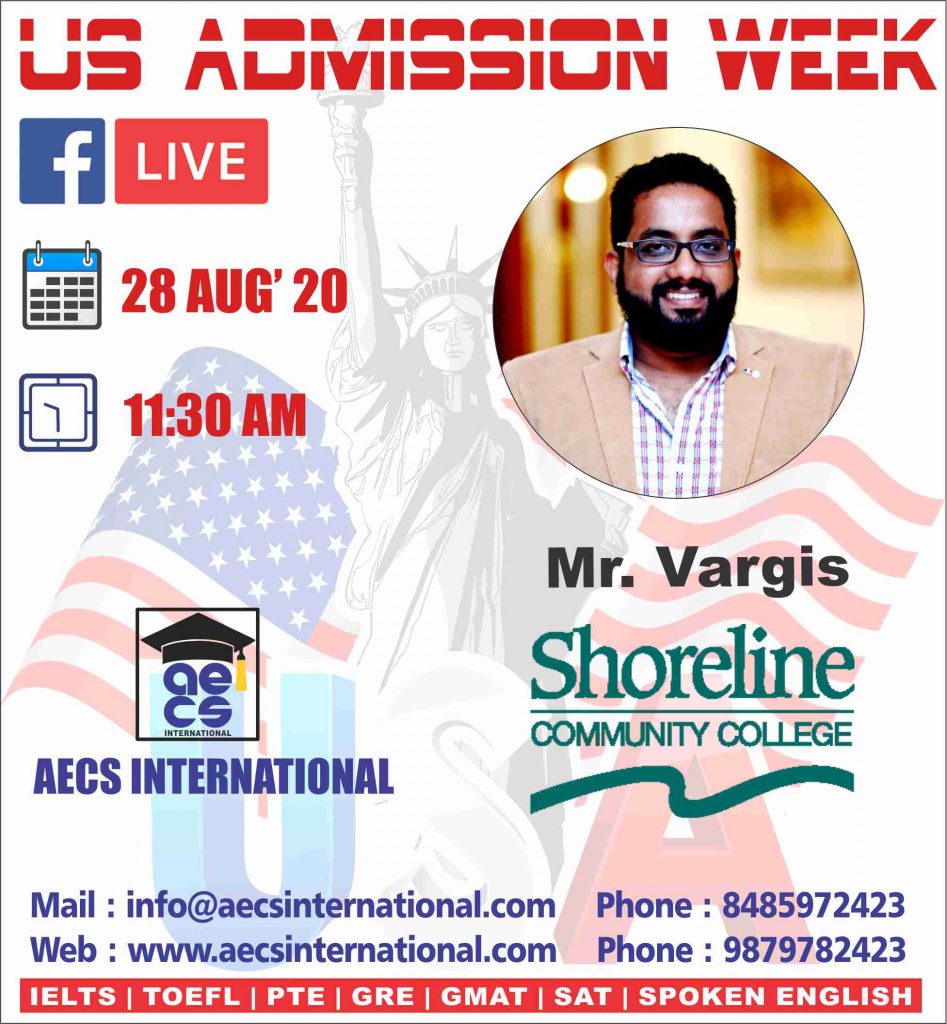 AECS INTERNATIONAL US Admission week 2020